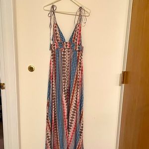 Lulu’s printed maxi dress